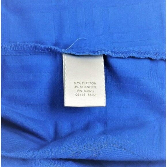 Christopher & Banks Womens Jacket Dressy Blue Zip Front Size Small    JH1012 - Picture 4 of 4